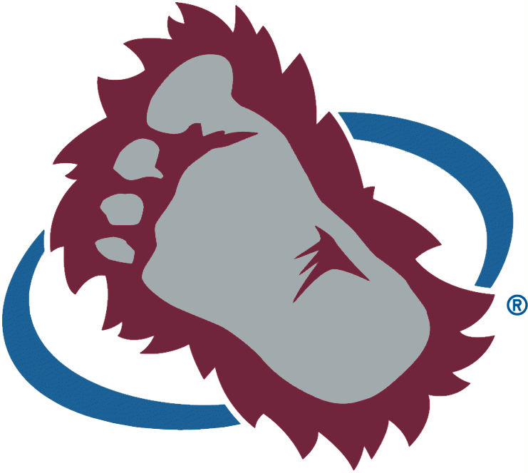 Colorado Avalanche 1999 00-2014 15 Secondary Logo iron on paper